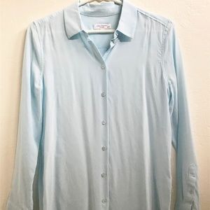 EQUIPMENT Essential Silk Shirt Cool Breeze XS